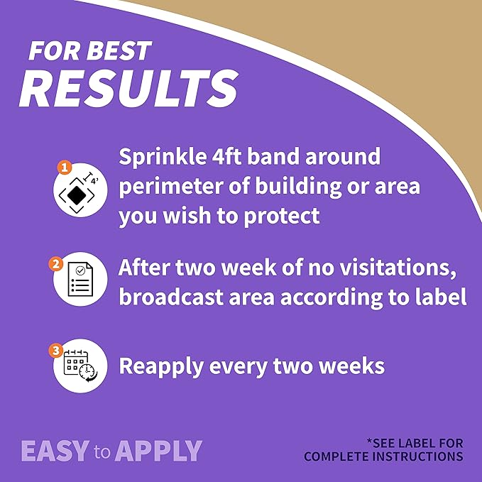 Bonide Go Away! Rabbit, Dog, & Cat Repellent Granules, 1 lb Ready-to-Use, Keep Dogs Off Lawn, Garden, Mulch & Flower Beds (Pack of 2)