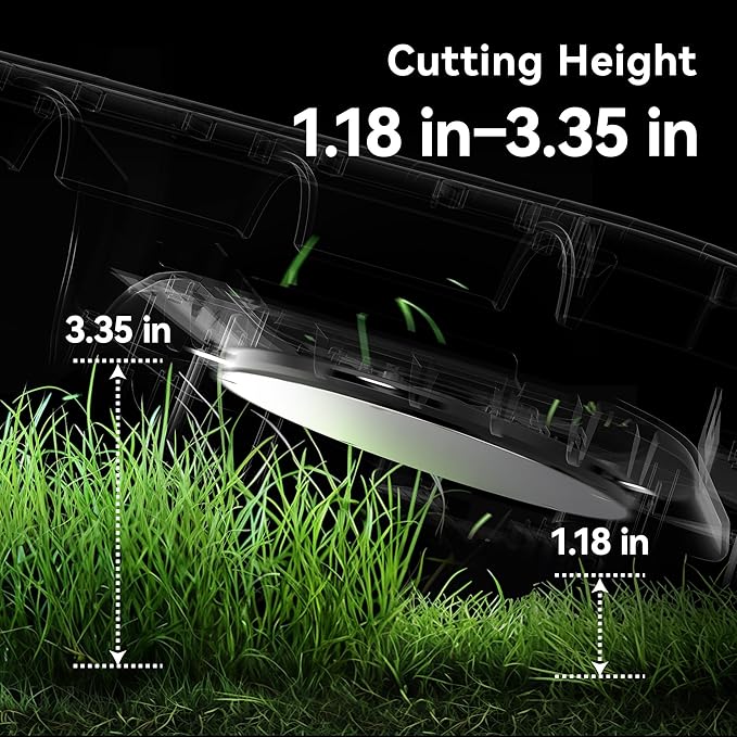 Neomow X LE Robot Lawn Mower Perimeter Wire Free for 0.37 Acre 3D LiDAR SLAM+Vision Mapping Robotic Lawnmower with 4G, No RTK Station Required, AI Accurate Obstacle Avoidance, App Control, Anti-Theft