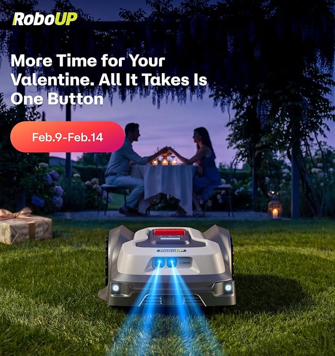 T1200Pro Robot Lawn Mower Wire Free, RTK+Vision Ride-on Edge Mapping Mowing for 0.37 Acre Yard, AI Obstacle Avoidance, APP Multi-Zone Management, Automatic Robotic Lawnmower Handle 24° Slope