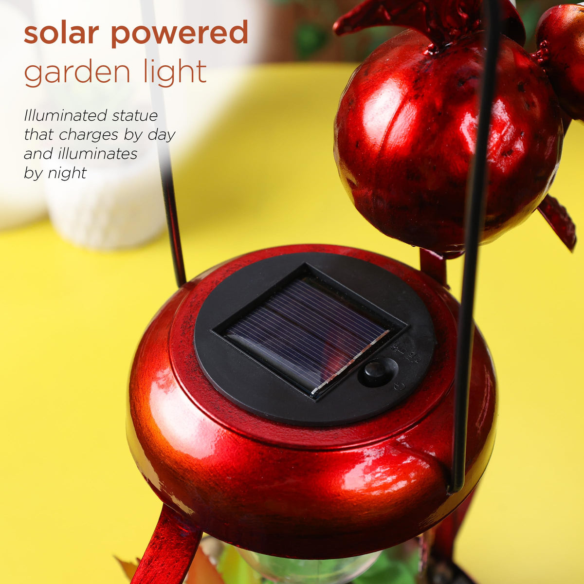 LYT286SLR HH Solar (16" Red Rooster)