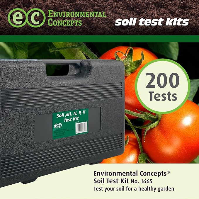 Luster Leaf Products Luster Leaf 1665 Professional Soil Kit with 200 Tests, Green