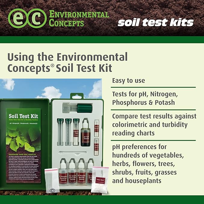 Luster Leaf Products Luster Leaf 1662 Professional Soil Kit with 40 Tests, Green