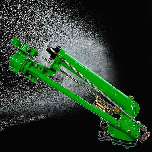 Agriculture Irrigation Sprinklers,Sprinkler Irrigation Machine,Large Area Lawn Sprinkler,Farm Irrigation Sprinkler for Farms,Orchards,Tea Gardens,Lawn,Garden,Model40-WithoutStand