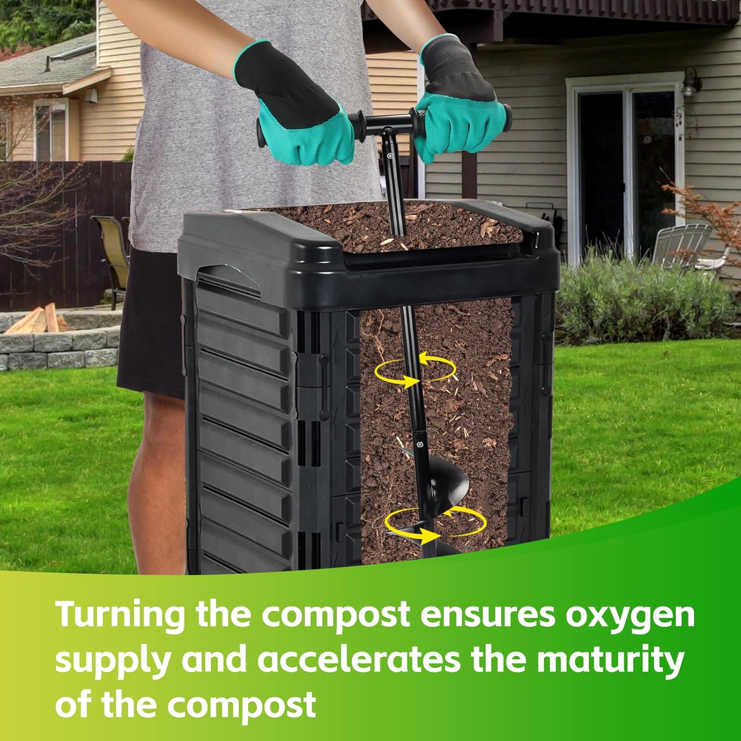 Compost Aerator Tool - Thumbnail 5