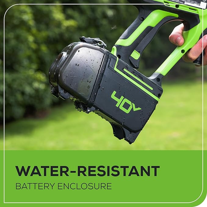 Greenworks 40V (600 PSI 0.8 GPM) Power Cleaner, 2Ah USB Battery and Charger Included