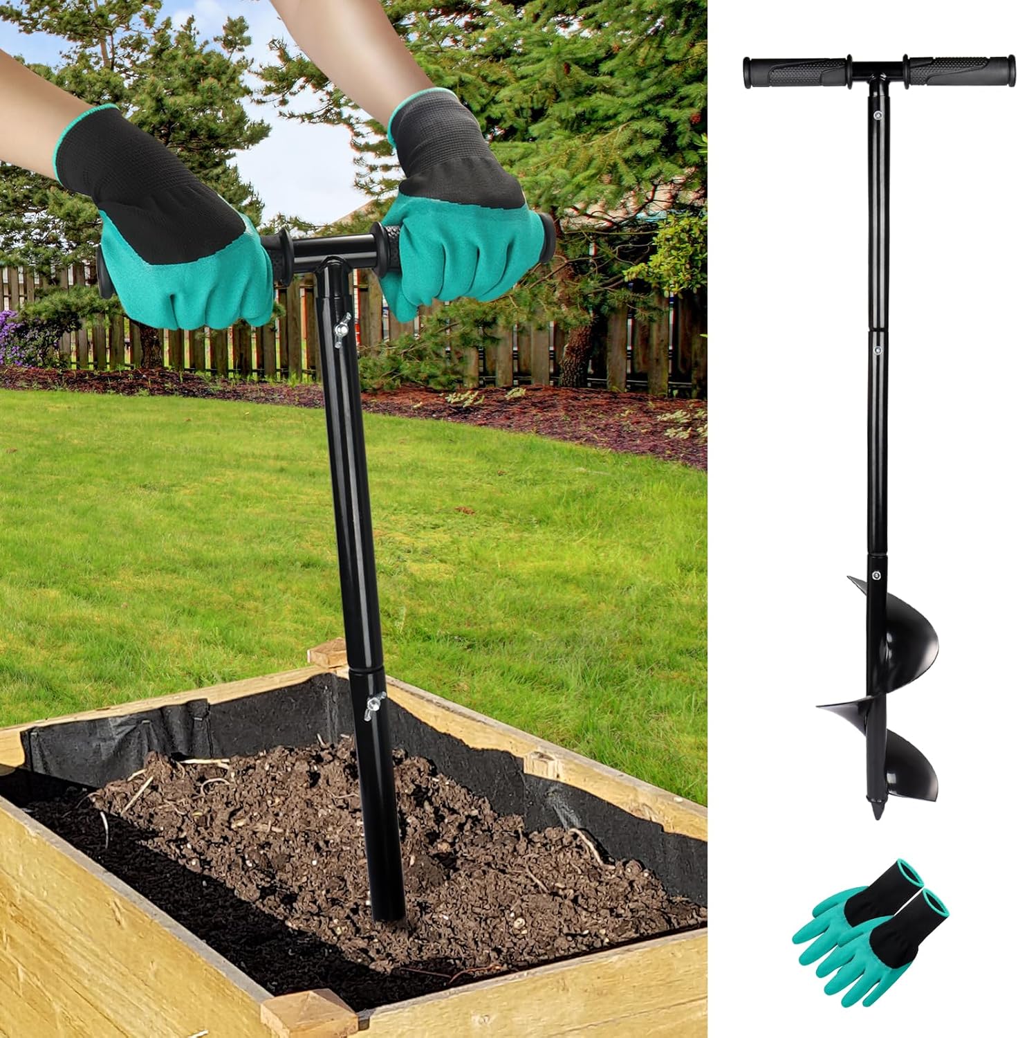 Compost Aerator Tool - Thumbnail 3