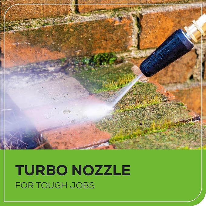 Greenworks 80V 3000 PSI Dual-Port Pressure Washer (2.0 GPM), Tool-Only, Powerful Enough to Remove Pesky Dirt and Grime on Siding, Fences, Patios, Driveways, and Sidewalks