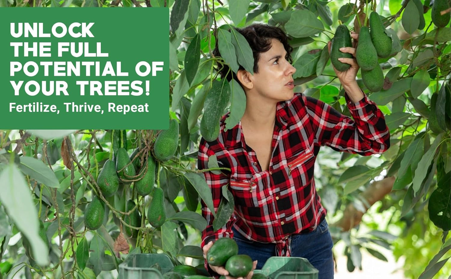 6-4-6 Avocado, Mango Citrus Tree Professional Fertilizer, Plant Food Outdoor/Indoor Gardening; Quick-Release Nitrogen Fertilizer; Orange, Lime, Avocado and Lemon Tree Fertilizer (1/2 QUART)