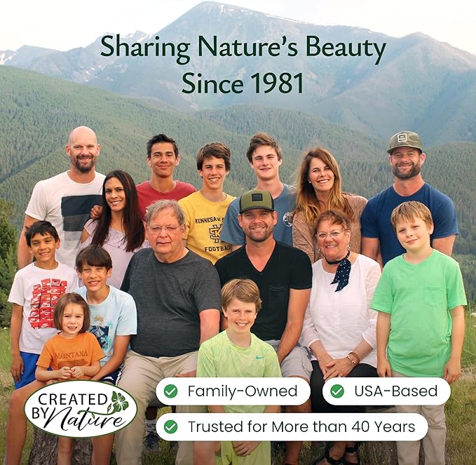 Created By Nature Colorado Wildflower Seed Mix, 14 Flower Varieties, 53,000+ Seeds