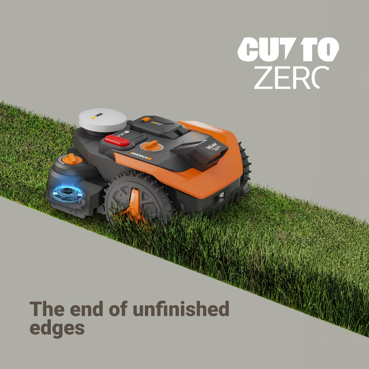 Cut-to-Zero Edge Cutting for Robotic Lawn Mowers, WA0927 (Accessories / Cut-to-Zero - 2WD)