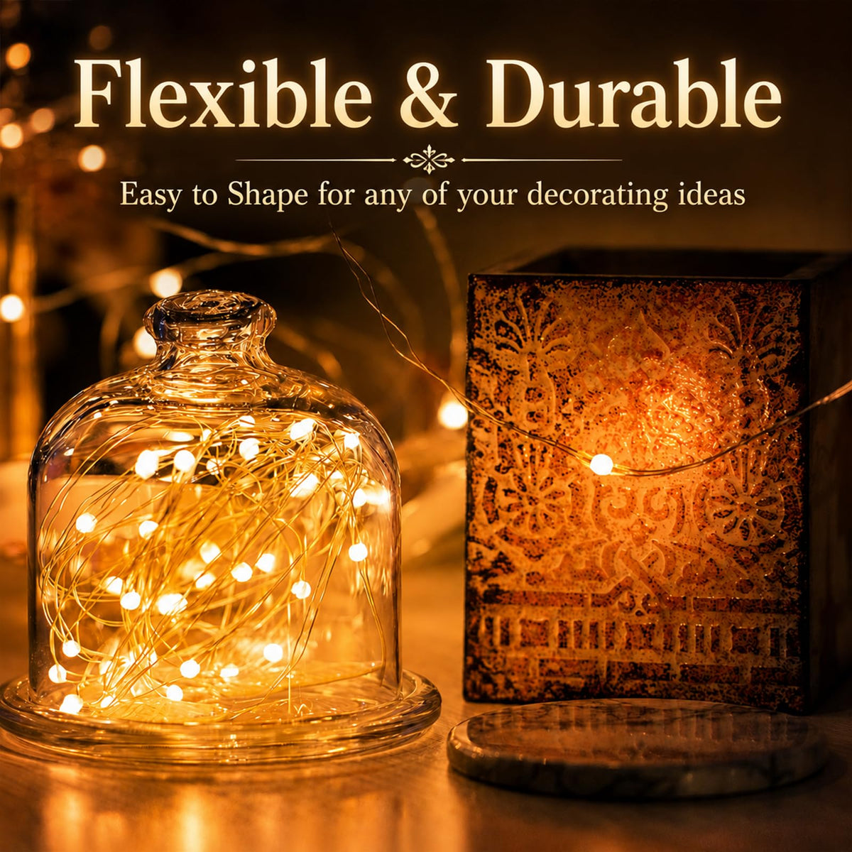 24 Pack Fairy Lights Battery Operated (2032-24 Pack-Warm White)