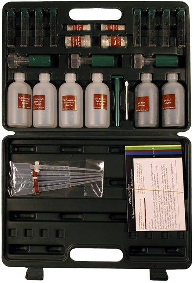 Luster Leaf Products Luster Leaf 1665 Professional Soil Kit with 200 Tests, Green