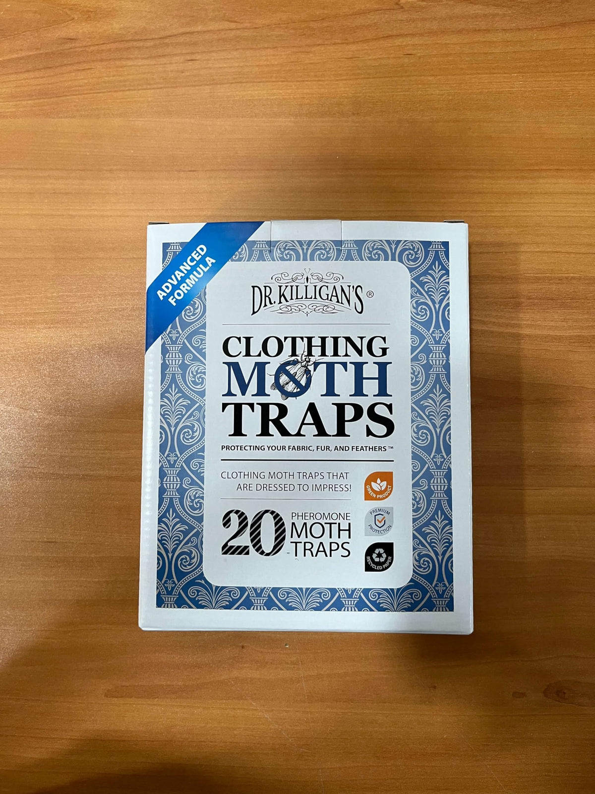 Premium Clothing Moth Traps with Pheromones (White)