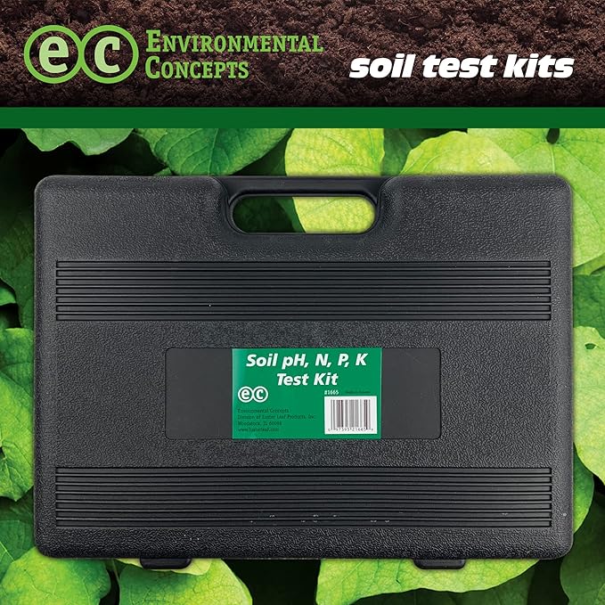 Luster Leaf Products Luster Leaf 1665 Professional Soil Kit with 200 Tests, Green