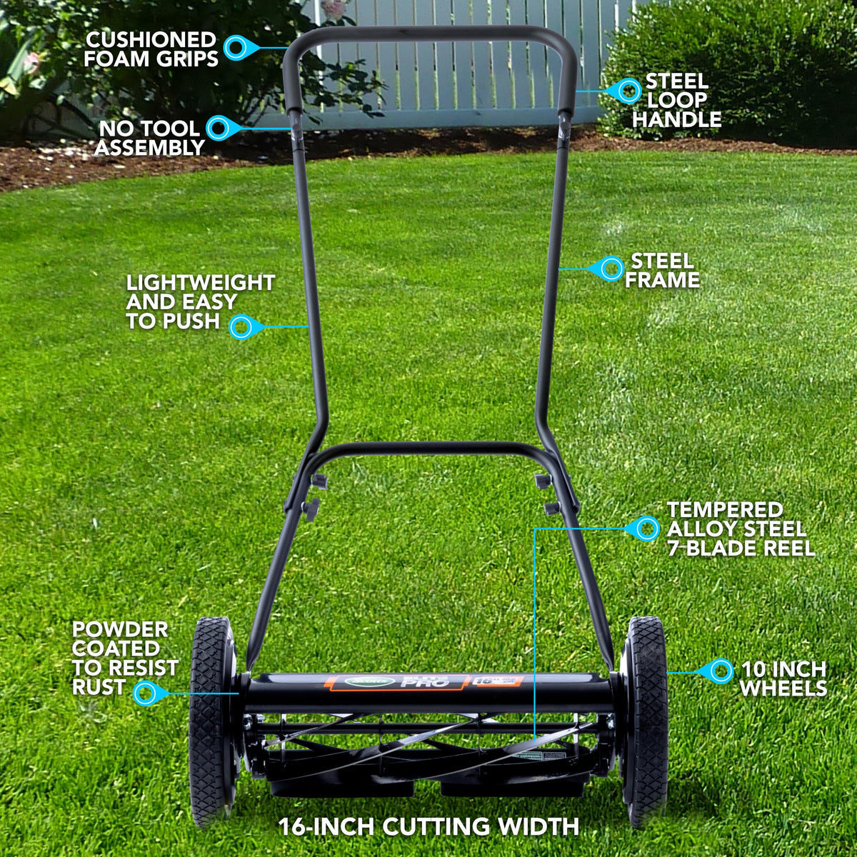 Outdoor Power Tools 2607 (16-Inch, 7-Blade)
