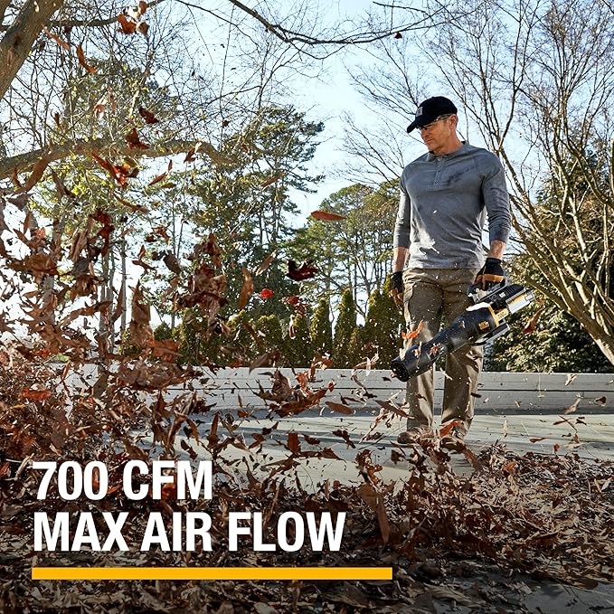 Cat DG650.9 60V 700 CFM 135 MPH Leaf Blower Cordless, Adjustable Speed Blowers for Lawn Care, Lightweight Cordless Leaf Blower with Variable Air Control – Tool Only
