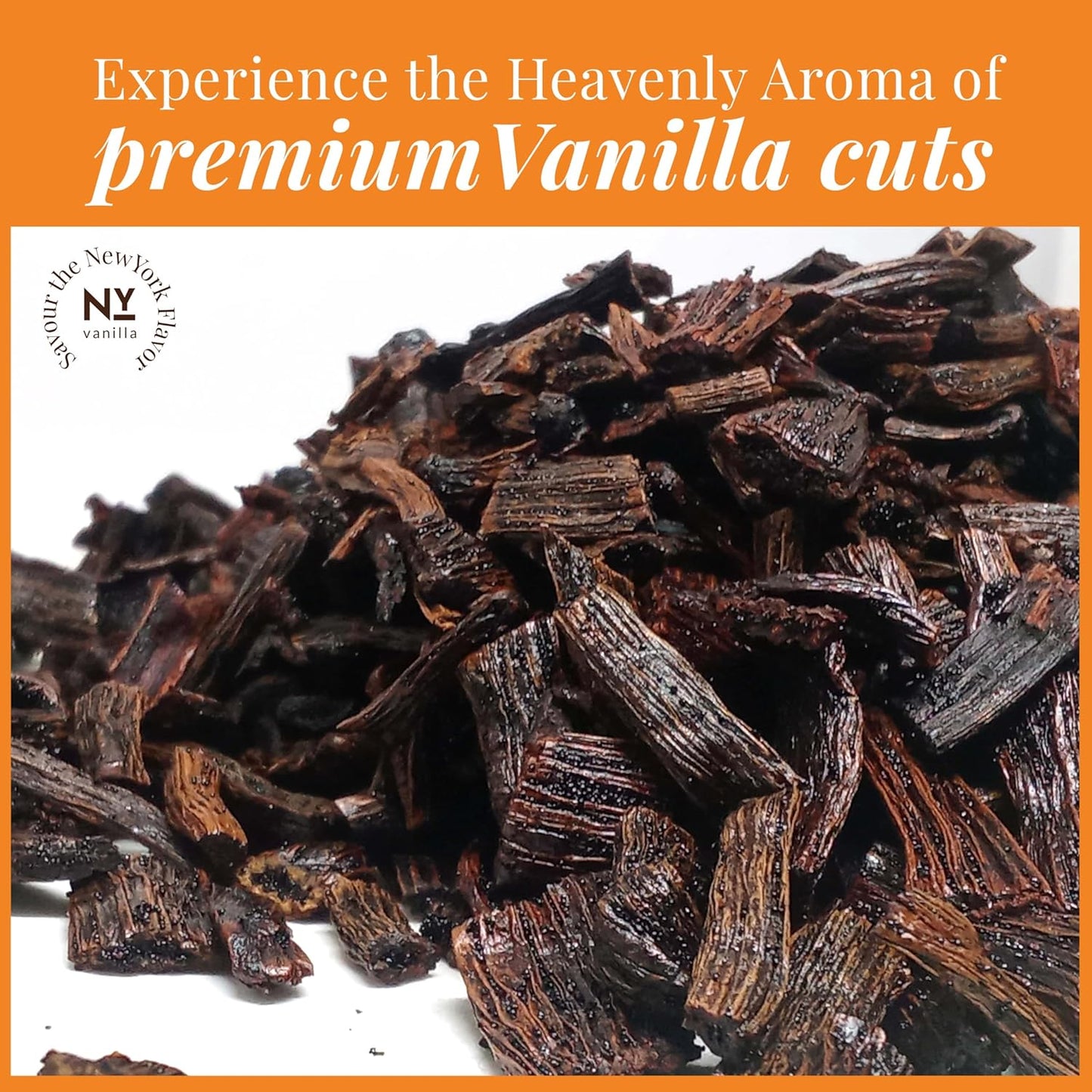 1 lb Vanilla Bean Splits, Cut From Whole Extract Grade B VanillaBeans For Making Vanilla Extract | Non-GMO. Perfect For Homemade Extract, Baking, VanillaPowder, & Icecream. by NYVanilla