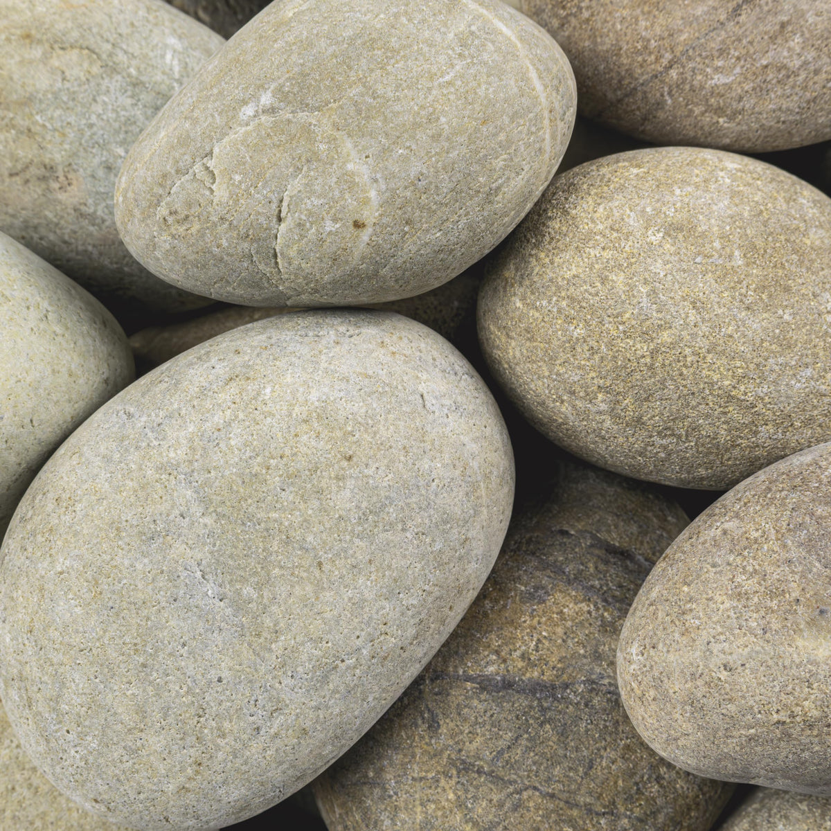 Multicolor Polished Decorative Pebbles Landscape Stone 40 lb (1 inch - 2.5 inch)