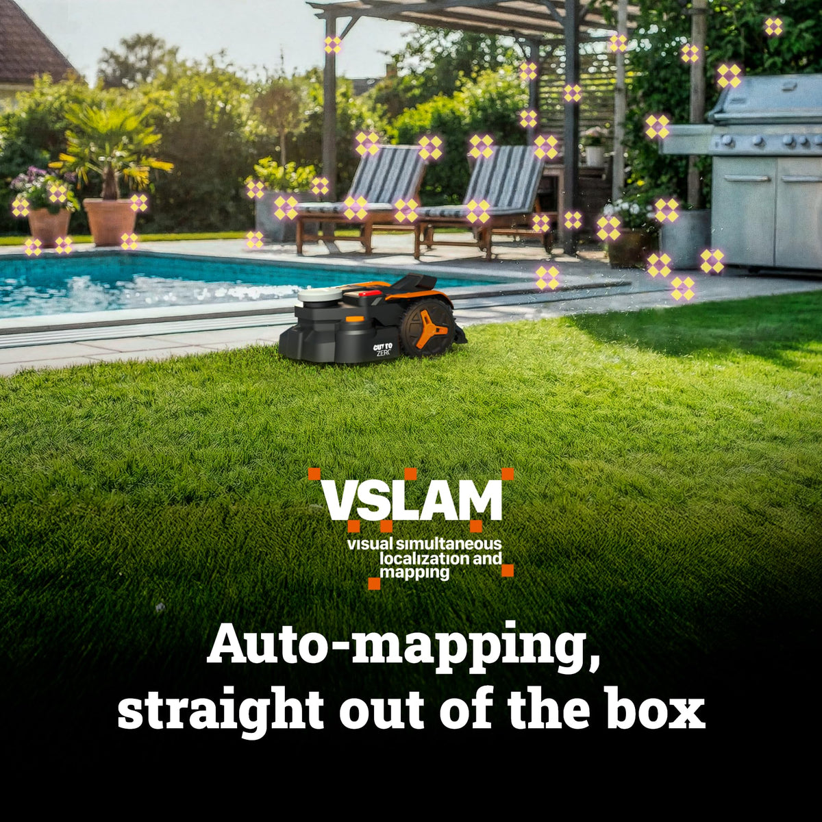 Robot Lawn Mower for 1 Acre (Two-Wheel Drive / Up to 1 Acre)