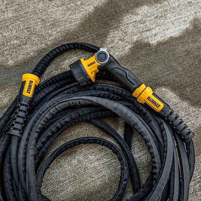 DEWALT 50 ft x 5/8 in Heavy-Duty Professional Grade Fabric Garden Hose - DXMH3302