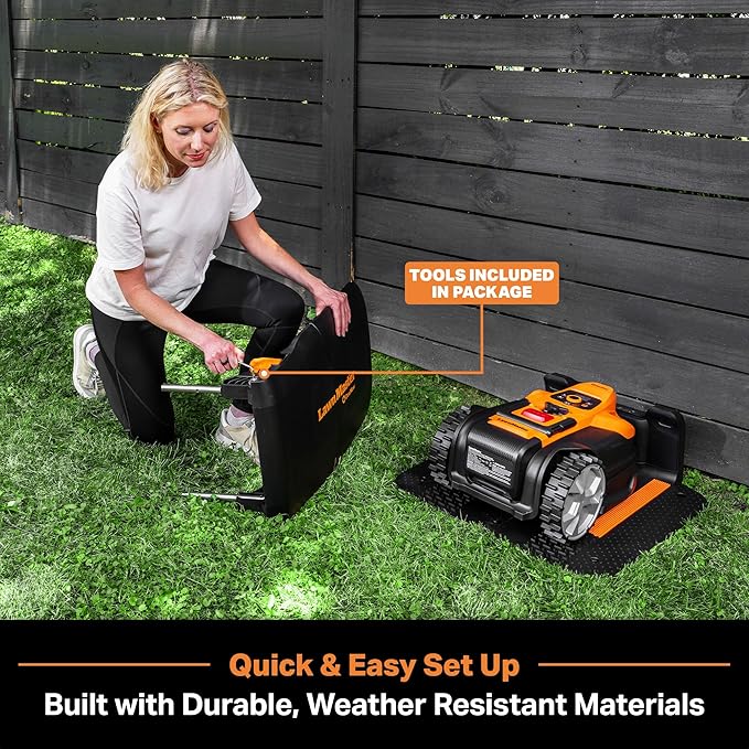LawnMaster OcuMow Robot Mower Charging Station Garage Shelter – 952642