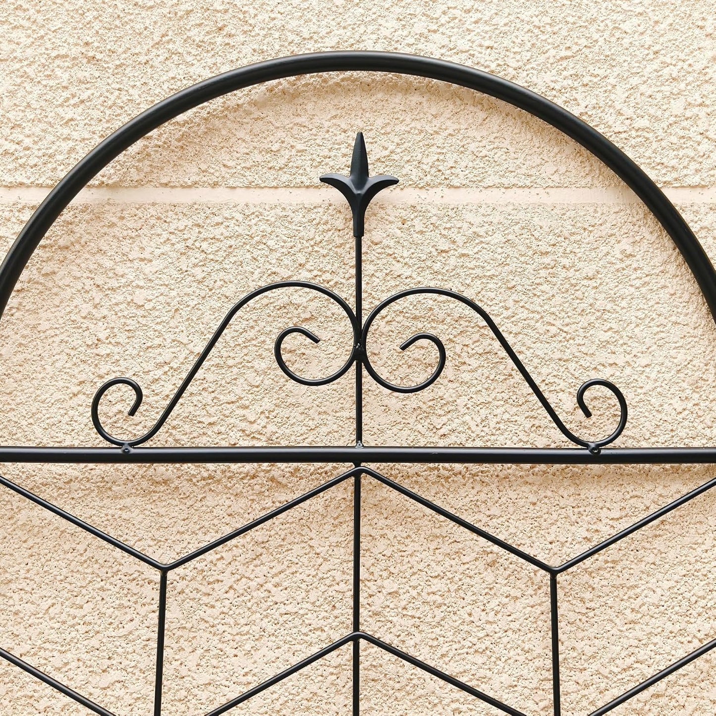 4 Pack 87x20in Garden Trellises with Black Metal Coating, Trellis for Climbing Plants Outdoor, Roses, Vines, Flowers, and Vegetables.