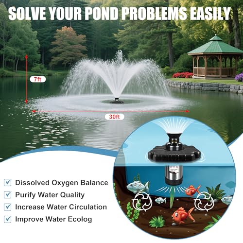 Pond Fountain Aerator