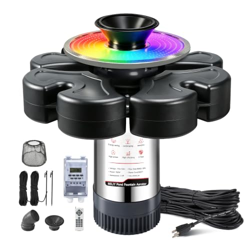 Pond Fountain Aerator (Black D)