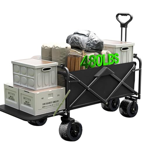 Collapsible Wagon Cart Foldable with Tailgate (240L)
