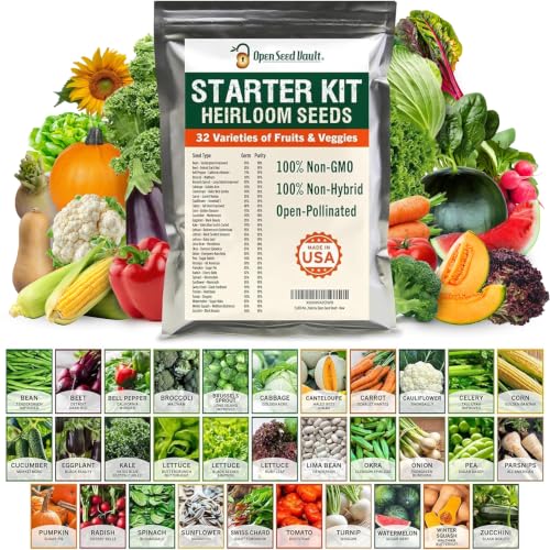 Vegetable & Fruit Seeds (32 Count)