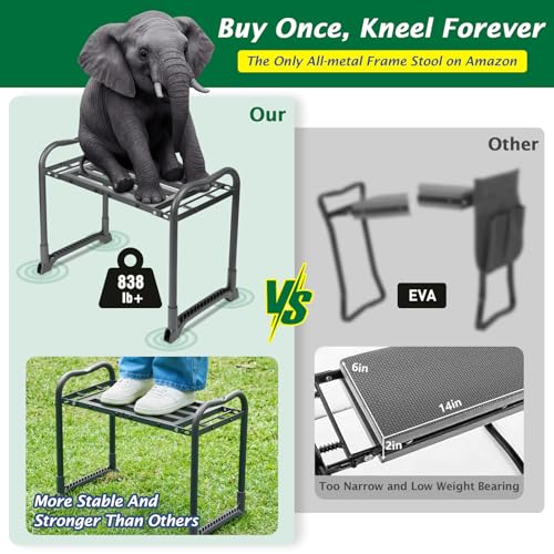 Heavy Duty Garden Kneeler and Seat