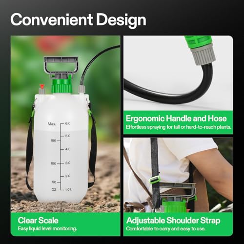 1.6 Gal 6L Pump Sprayer