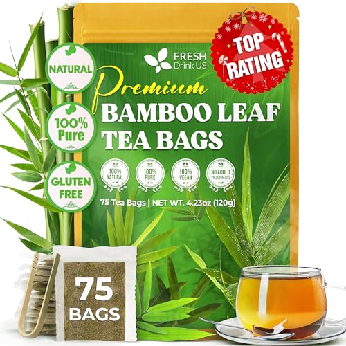 Premium Bamboo Leaf Tea (75 TEA BAGS)