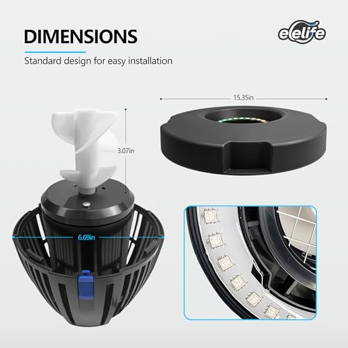 RGB Pond Fountain Aerator (RGB20000)