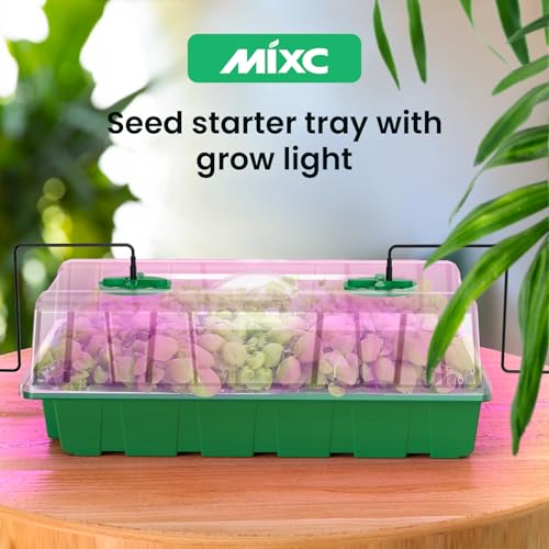 2 Pack Seed Starter Tray with Grow Light (2 Count)