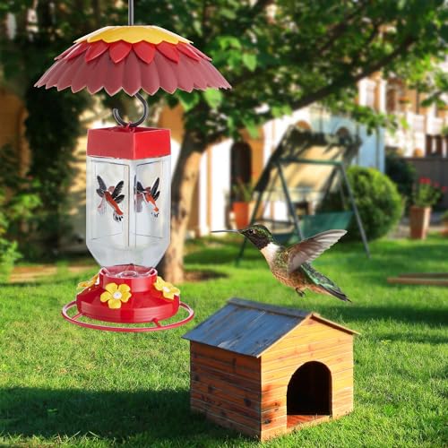 8" Hummingbird Feeder Rain Guard Dome Cover (2 Count)