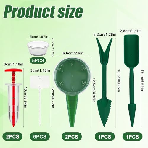 17 PCS Mini Seed Spreader