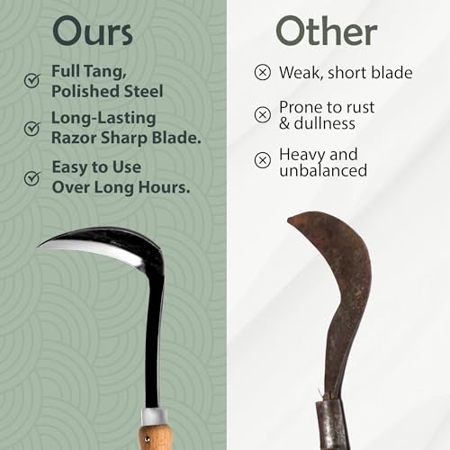 Japanese Hand Weeding Sickle