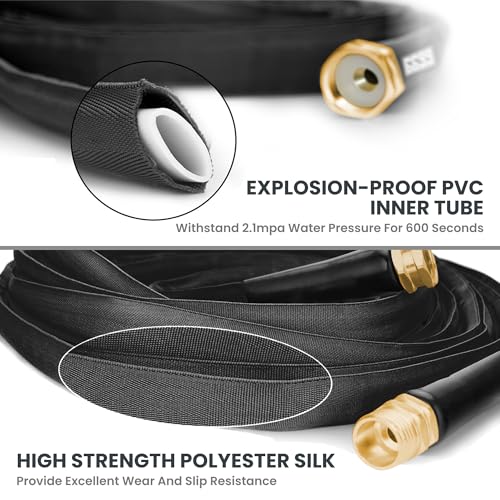 Garden Hose 100FT Lightweight Lay Flat Water Hose
