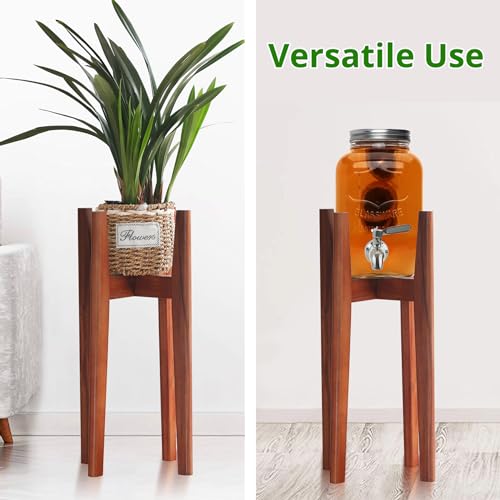 24" Tall Wood Plant Stand Indoor