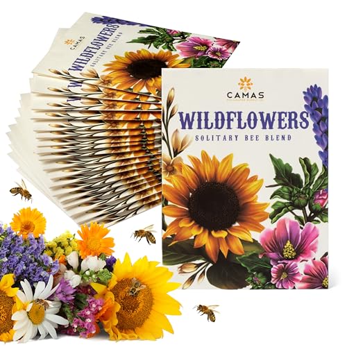 Camas Pollinator Wildflower Seed Packets (20 Count)