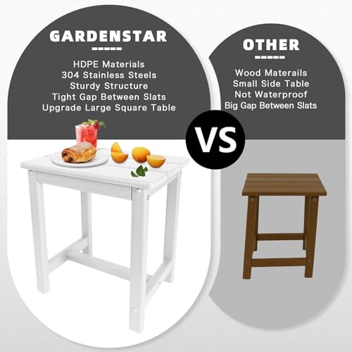 Adirondack Square Side Table