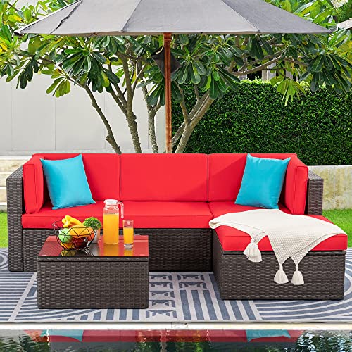 5 Pieces Patio Furniture Sets Outdoor All