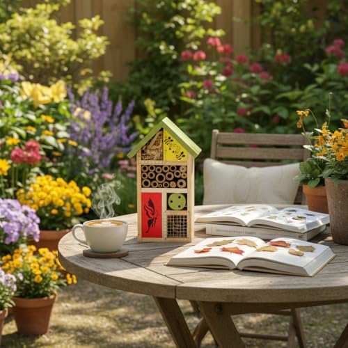 Premium Bug Hotel Kit Cedar Wood Insect Hotel Insect House