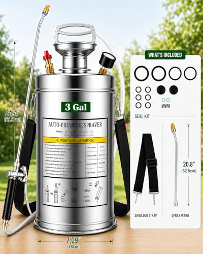 Stainless Steel Sprayer 3 Gallon