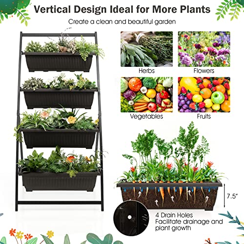 5.2FT Vertical Raised Garden Bed (30" x 28" x 63")