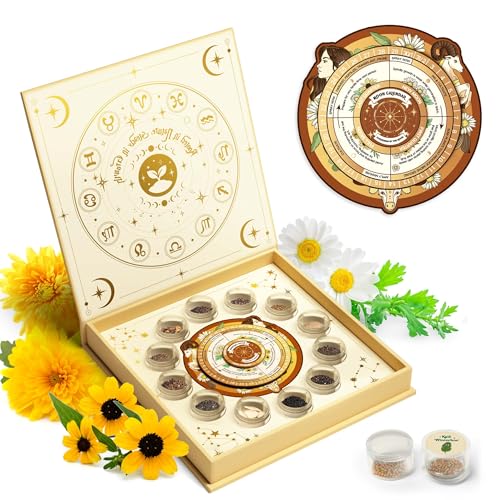 Lush&Dew Zodiac Garden Seed Bank Earth Sign (16 Count)