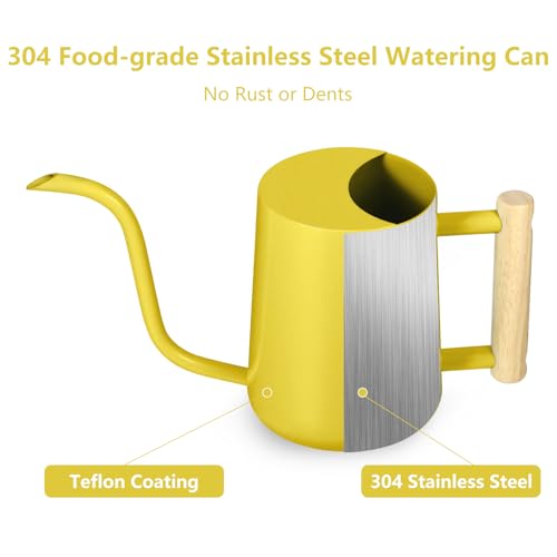 Watering Can Indoor Plants (Yellow)