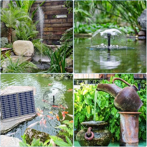 30W Solar Pond Filter Fountain for Outdoor Pond (30W)