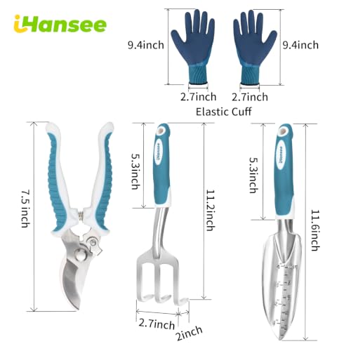 Blue Garden Tools 4 (blue-4pcs)